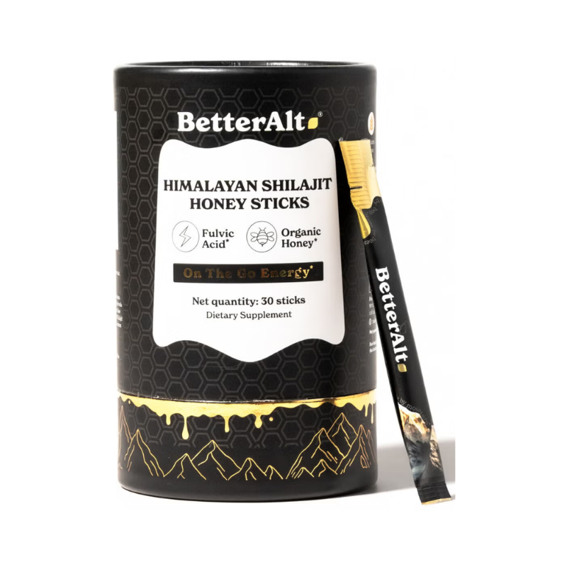 バウ　Himalaya ５点セット BETTER ALT® Himalayan Shilajit Honey Sticks, Pliculete de Shilajit