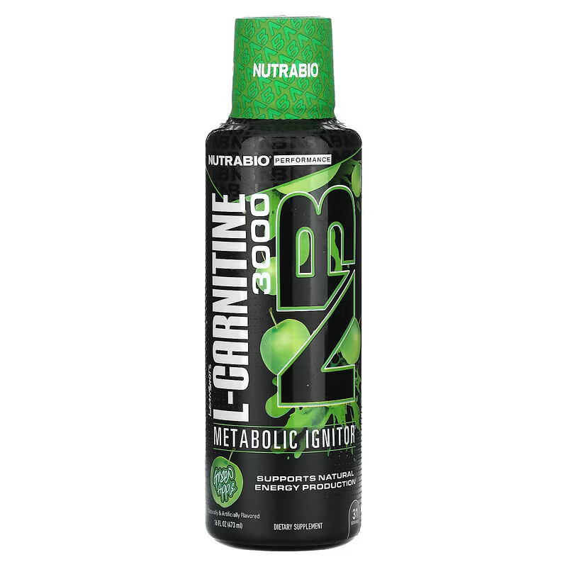 l carnitine romania NutraBio® L-Carnitine 3000 Green Apple Flavor, L-Carnitina Lichida, cu  Aroma de Punch de Mar Verde, 473 ml - GNC Romania