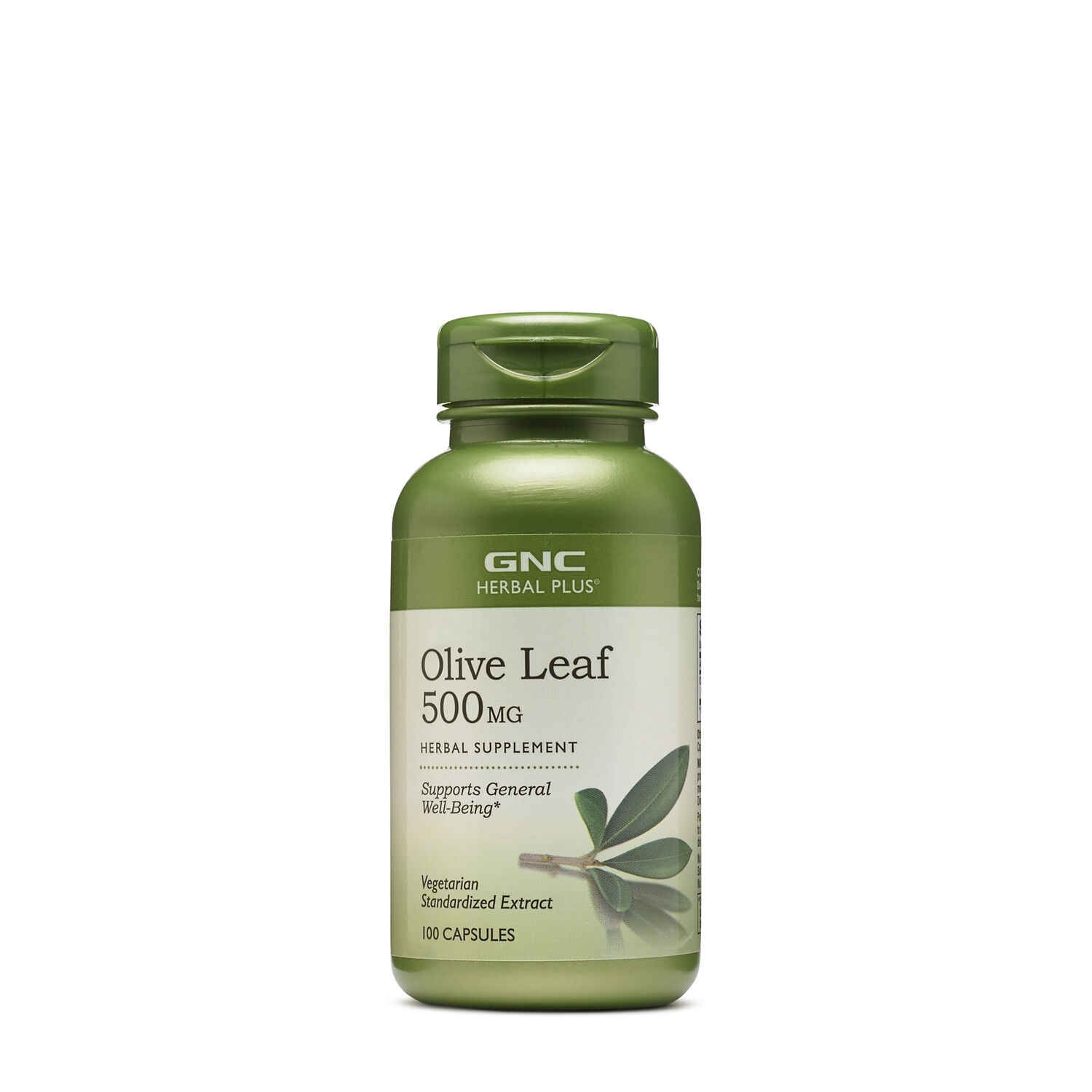 GNC Herbal Plus® Olive Leaf 500mg, Extract din Frunze de Maslin GNC Herbal Plus® Olive Leaf 500mg, Extract din Frunze de Maslin