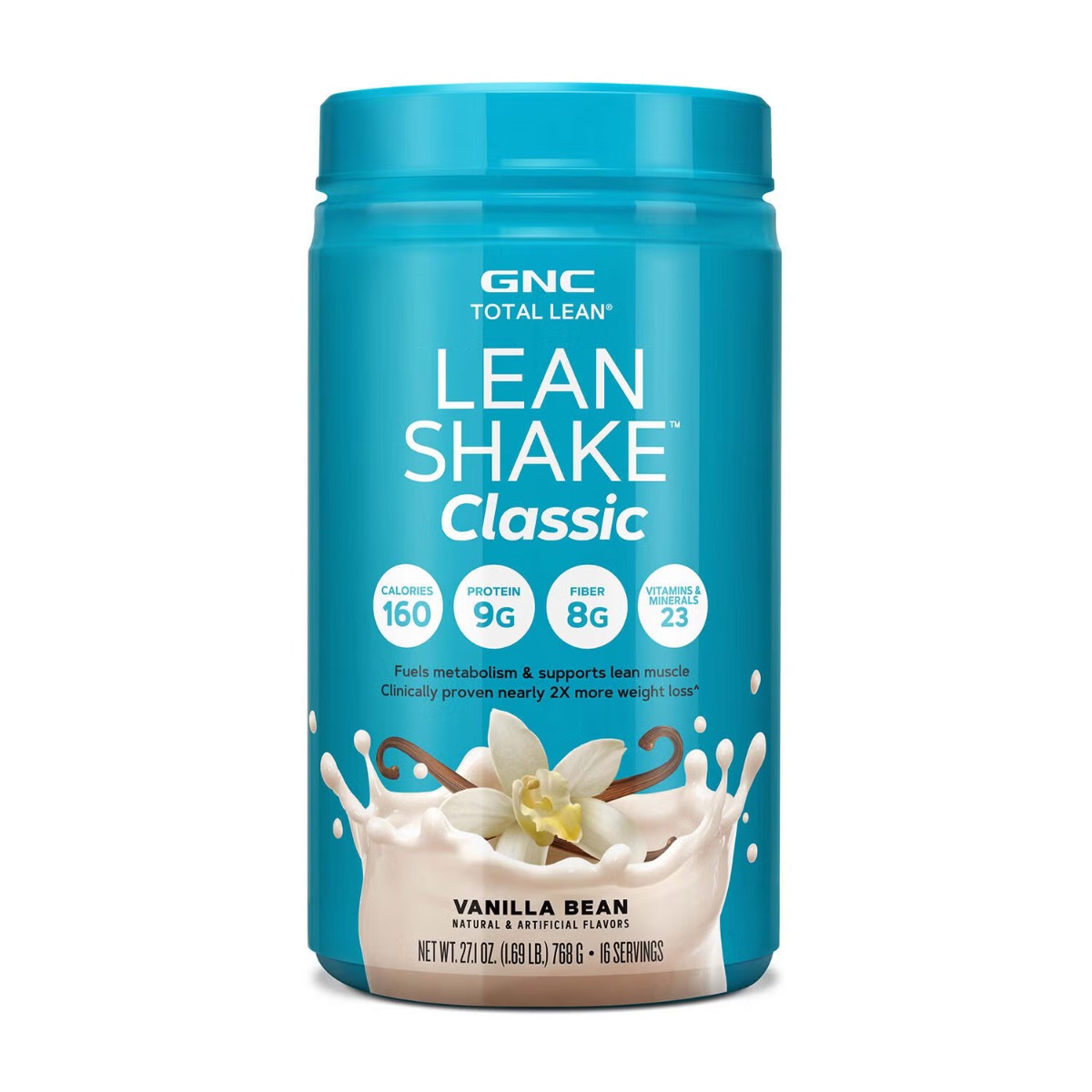 GNC Total Lean® Lean Shake™ Classic, Shake Proteic, cu Aroma de