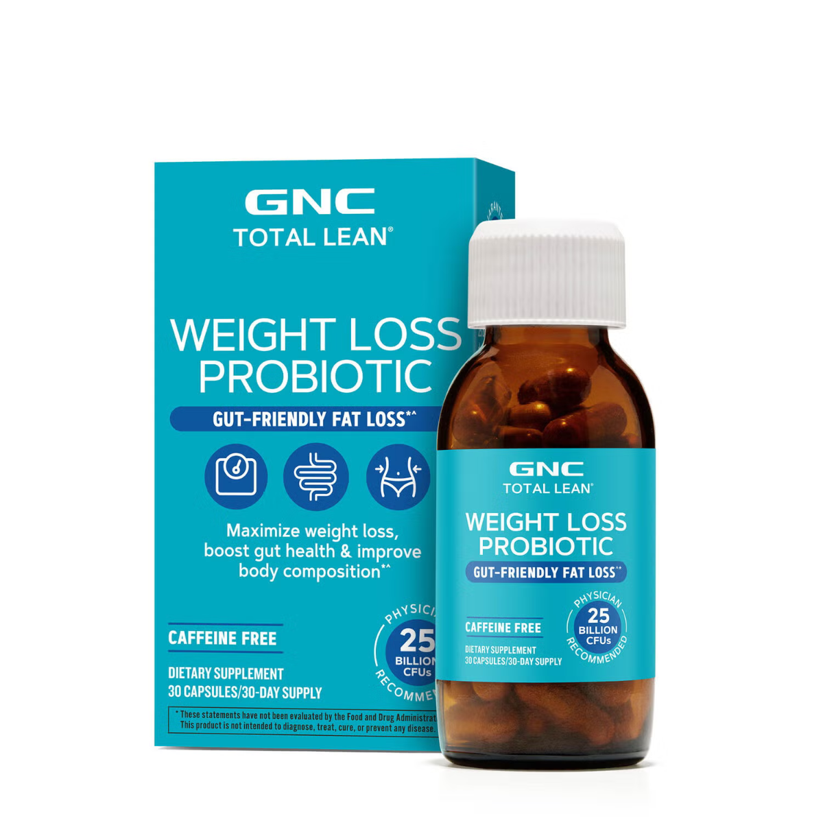 GNC Total Lean® Weight Loss Probiotic, Probiotic LAB4® Studiat