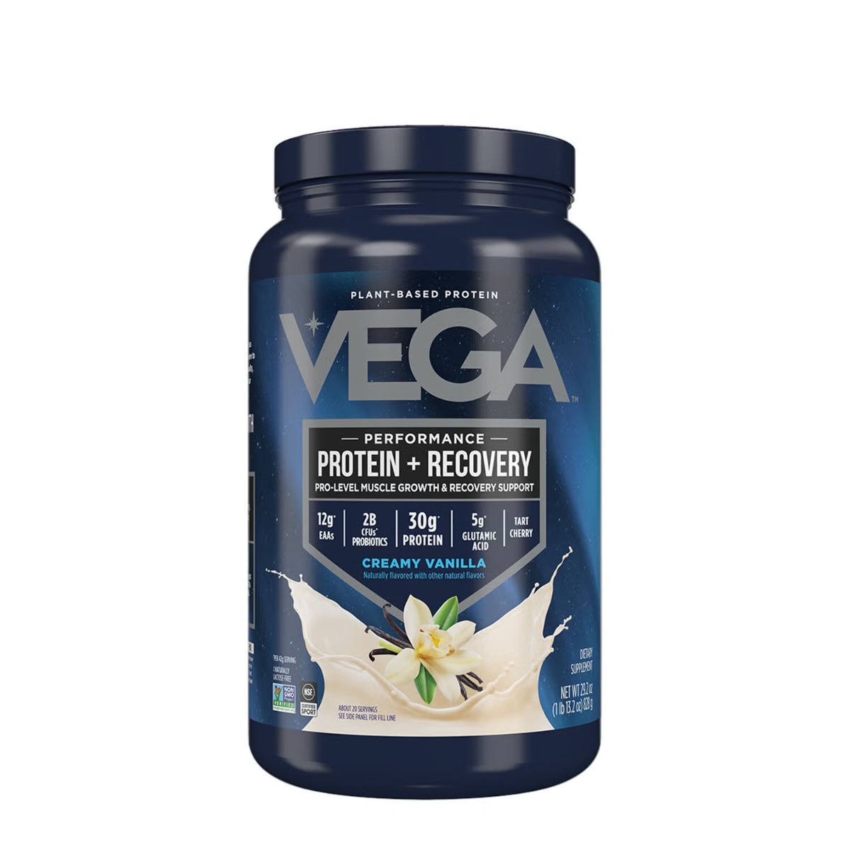 Vega™ Performance Protein + Recovery, Proteina Vegetala, cu Aroma
