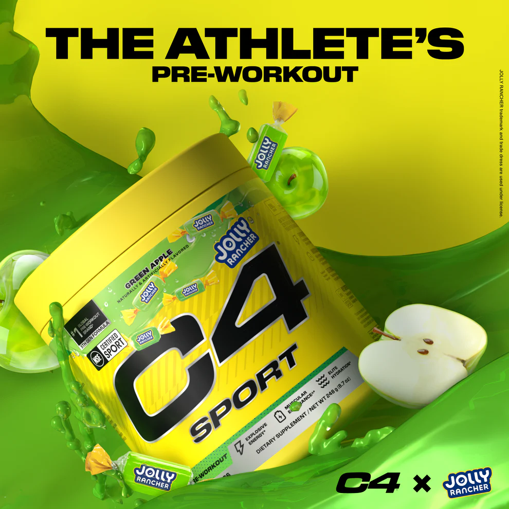 Cellucor C4 Original Pre-Workout Jolly Rancher Green Apple