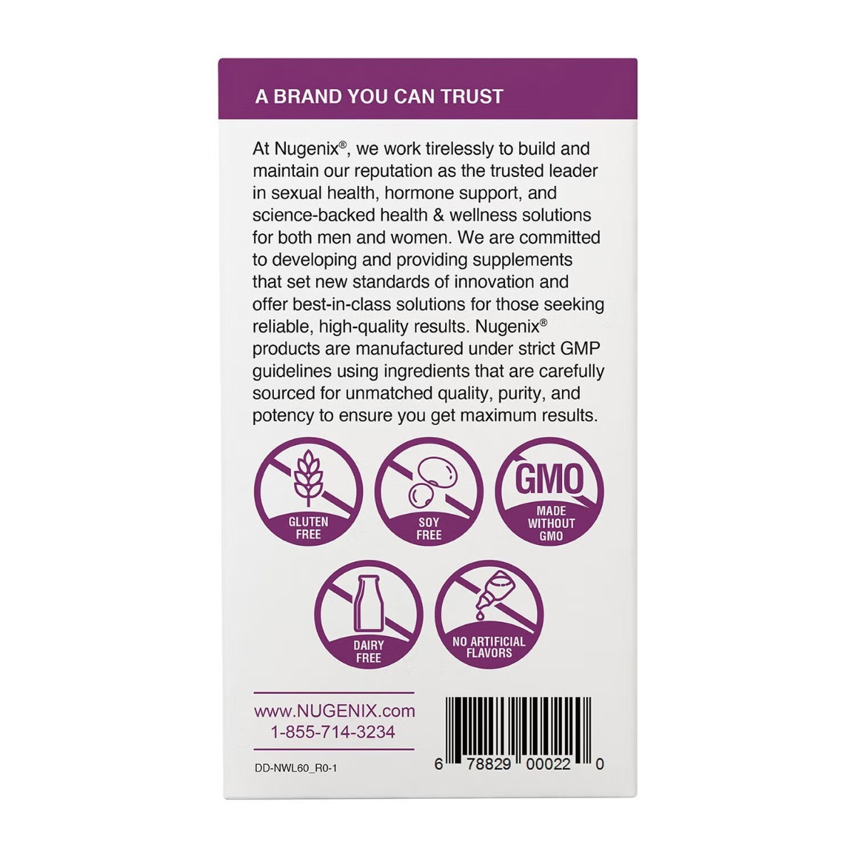 Nugenix® Libido, Suport pentru vitalitate si echilibru feminin, 60