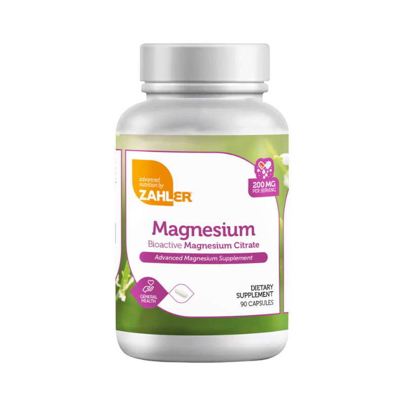 ZAHLER® Magnesium Citrate, Citrat de Magneziu Pentru Sanatatea