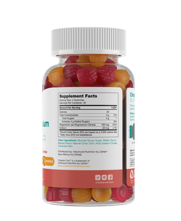ZAHLER® Chapter One™ Kids Magnesium,Kosher Certified, Magneziu