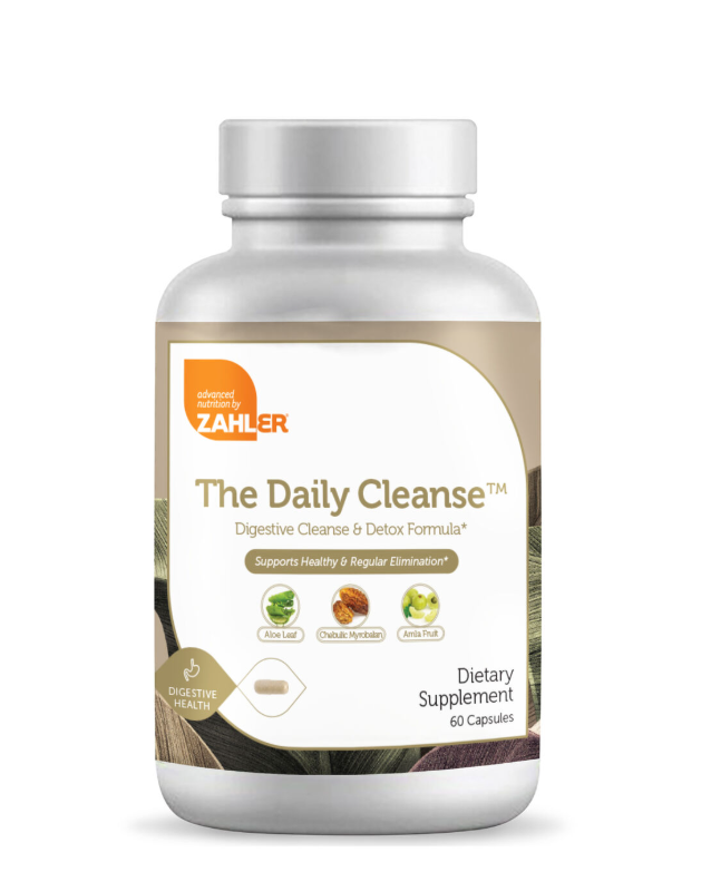 ZAHLER® The Daily Cleanse, Advanced Formula for Daily Detox, 60 cps ...