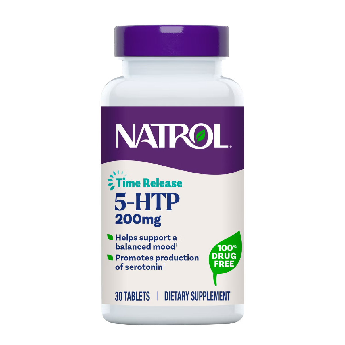 健康・医学 NNN Natrol® 5-HTP 200 mg Timed-Release, 30 tb - GNC Romania - GNC Live