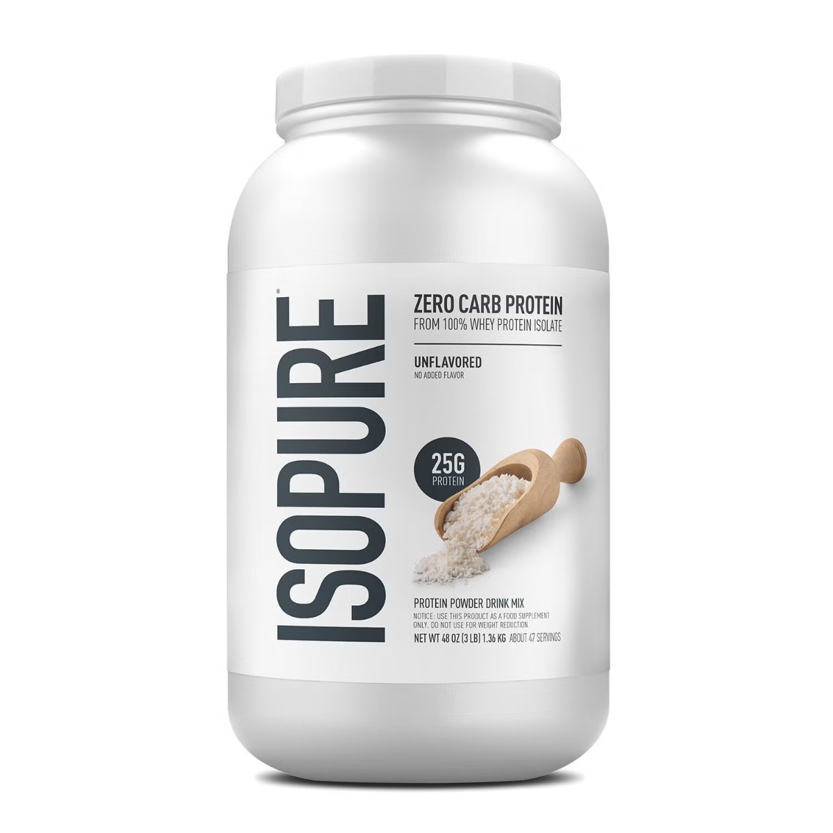 Isopure, Whey Protein Isolated Whey Protein Carbohydrate Free