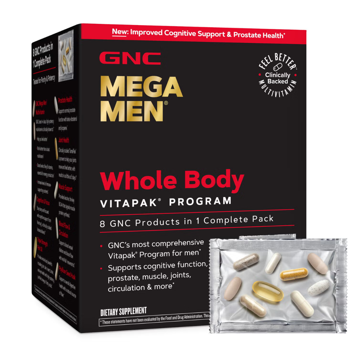 GNC Mega Men® Sport Vitapak® Program, Complex de Multivitamine