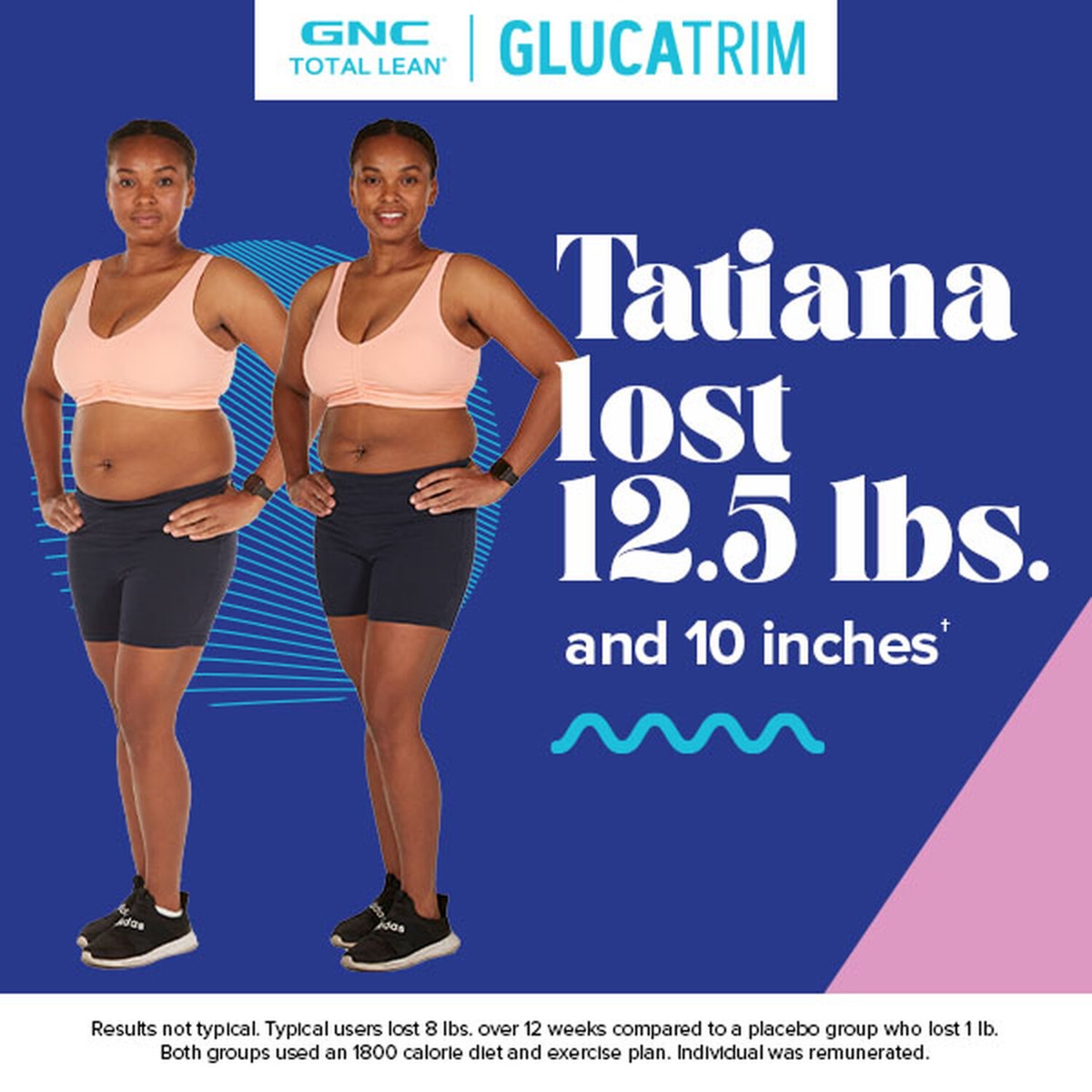 GNC Total Lean® GlucaTrim™ Proven Weight Loss + Blood Glucose Support