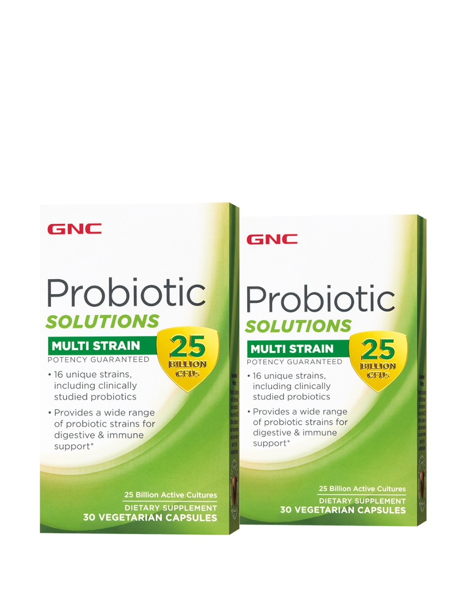 Twin Pack Probiotic Solutions Multi Strain 25 Billion CFUs, Probiotic ...